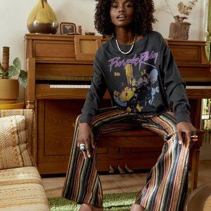 {1} ❤️ Daydreamer Prince Purple Rain Long Sleeve Crop